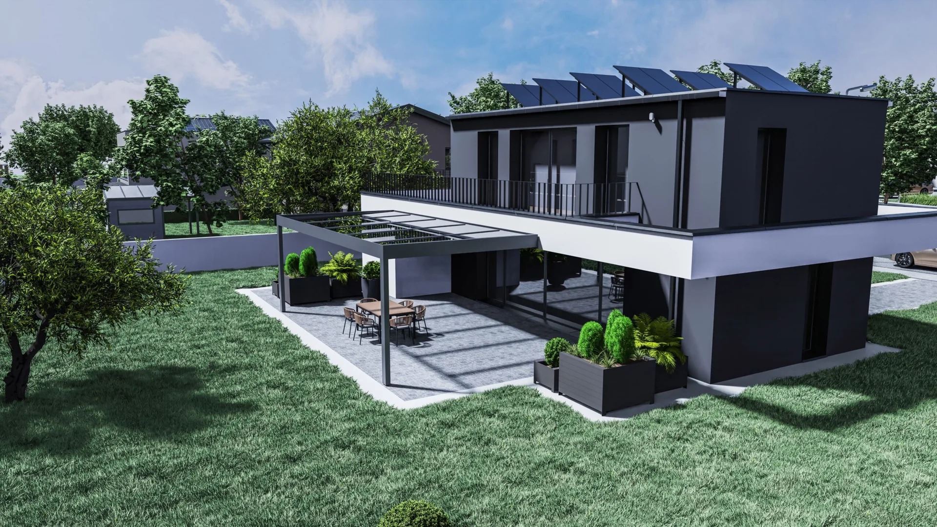 Flachdach SkyView – Produktansicht