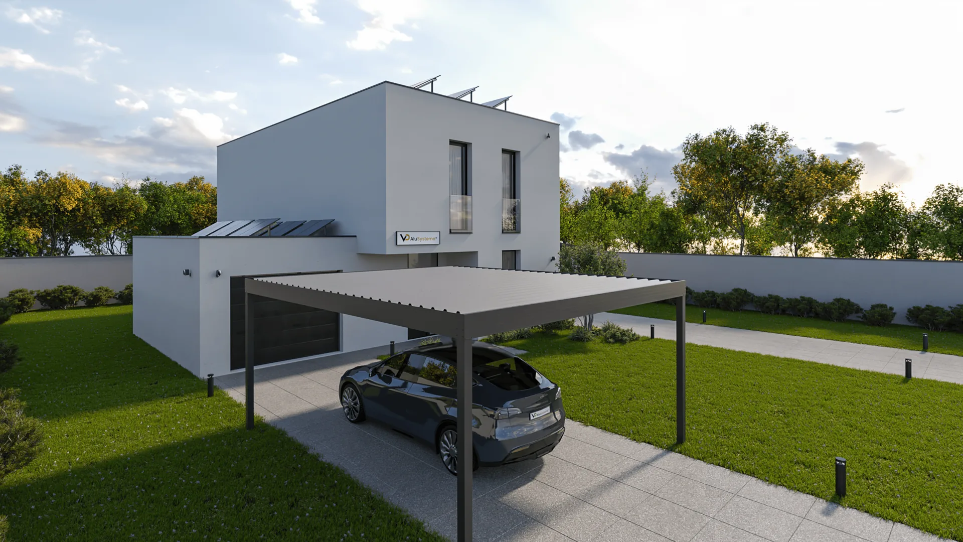 Flachdach Flat Line – Produktansicht