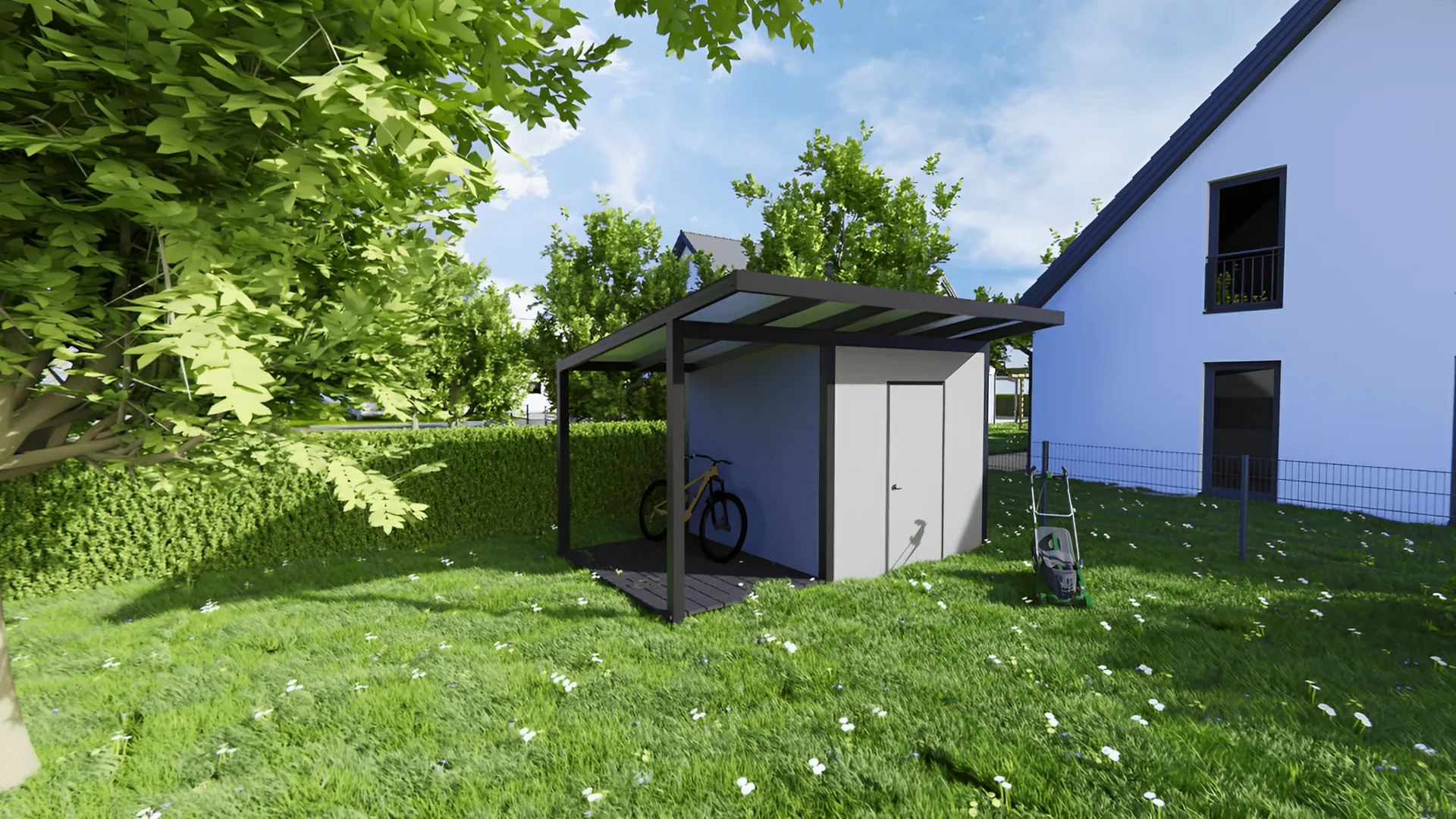 Gartenhaus TDS – Produktansicht