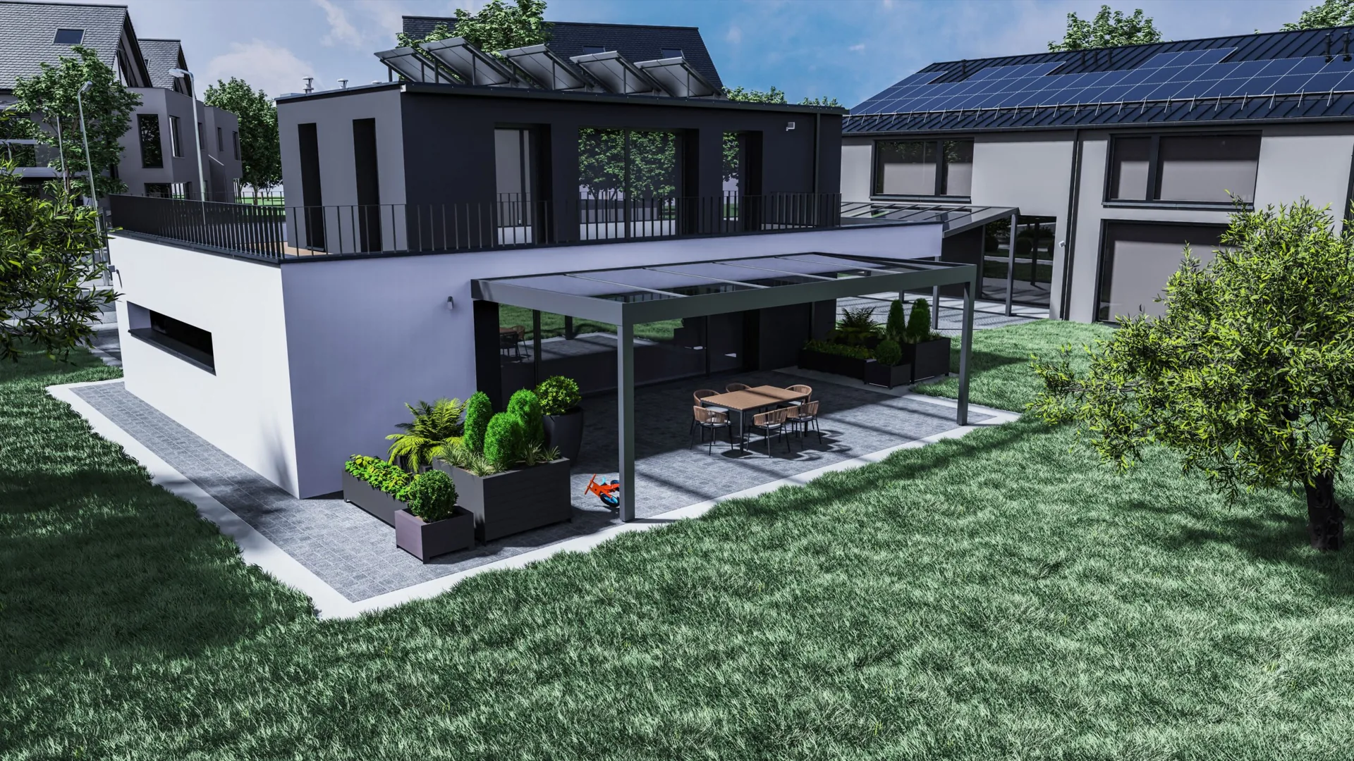 Flachdach SkyView – Ansicht 3